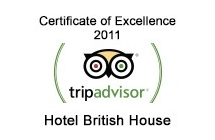 TripAdvisor - Certificate of Excellence 2011